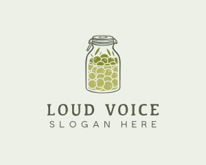 Olive Oil Jar logo design