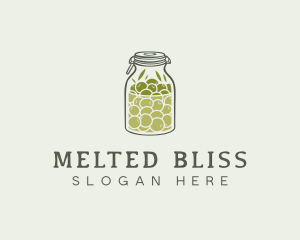 Olive Oil Jar logo design