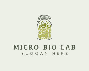 Olive Oil Jar logo design