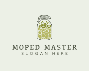 Olive Oil Jar logo design