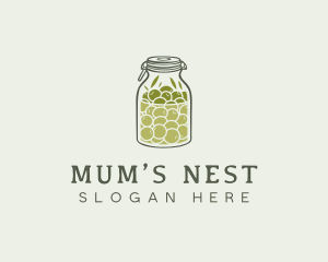 Olive Oil Jar logo design