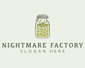 Olive Oil Jar logo design