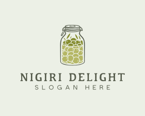 Olive Oil Jar logo design