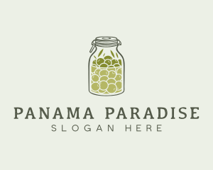 Olive Oil Jar logo design