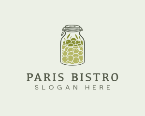 Olive Oil Jar logo design