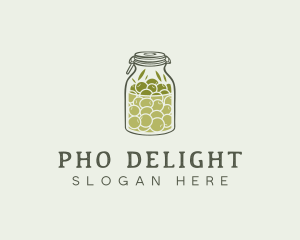 Olive Oil Jar logo design