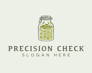 Olive Oil Jar logo design