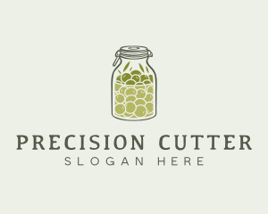 Olive Oil Jar logo design