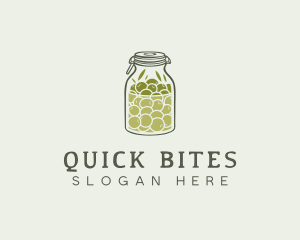 Olive Oil Jar logo design