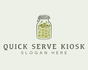 Olive Oil Jar logo design