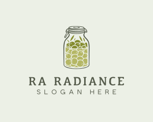 Olive Oil Jar logo design