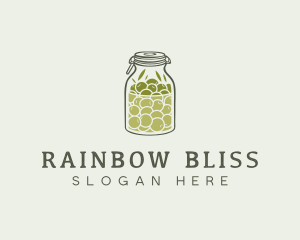 Olive Oil Jar logo design