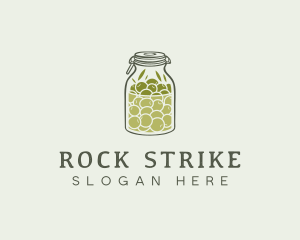 Olive Oil Jar logo design