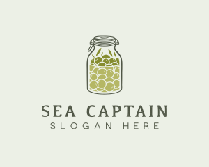 Olive Oil Jar logo design