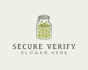 Olive Oil Jar logo design