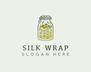 Olive Oil Jar logo design