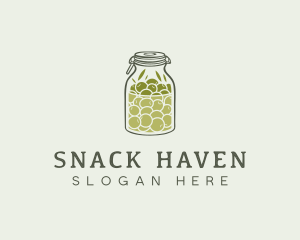 Olive Oil Jar logo design