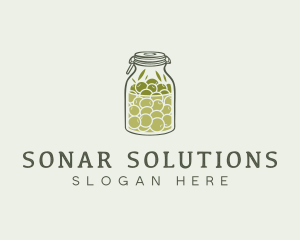 Olive Oil Jar logo design