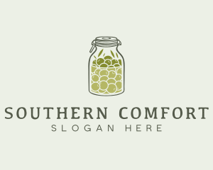 Olive Oil Jar logo design