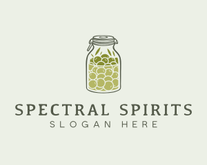 Olive Oil Jar logo design