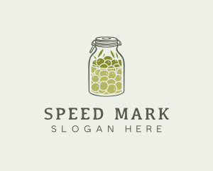 Olive Oil Jar logo design