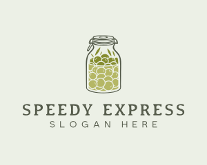 Olive Oil Jar logo design