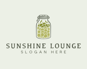 Olive Oil Jar logo design