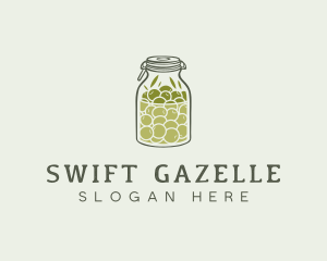 Olive Oil Jar logo design