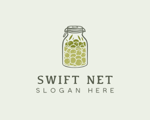 Olive Oil Jar logo design