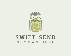 Olive Oil Jar logo design