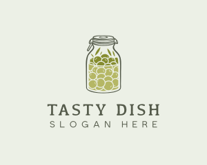 Olive Oil Jar logo design