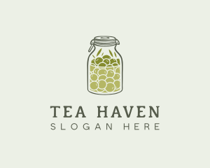 Olive Oil Jar logo design