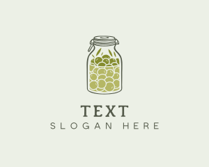 Olive Oil Jar logo design