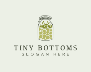 Olive Oil Jar logo design