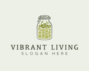 Olive Oil Jar logo design