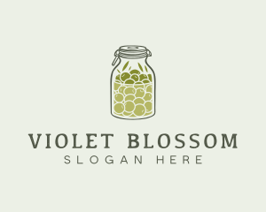 Olive Oil Jar logo design