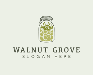 Olive Oil Jar logo design