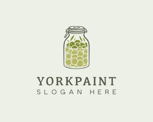 Olive Oil Jar logo design