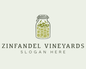 Olive Oil Jar logo design