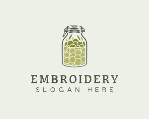 Olive Oil Jar logo design