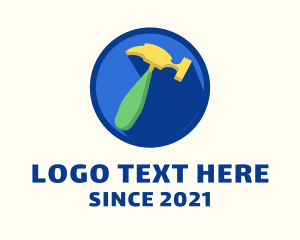 Maintenance - Construction Hammer Repair logo design