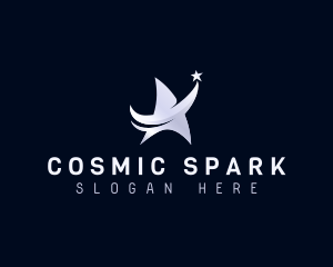 Meteor Cosmic Star  logo design