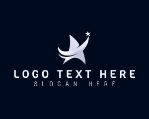 Wish - Meteor Cosmic Star logo design