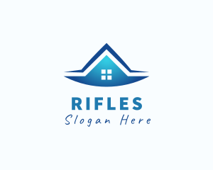 Residential House Roofing Logo