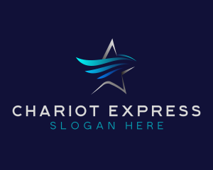 Star Logistics Express logo design