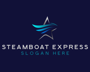 Star Logistics Express logo design