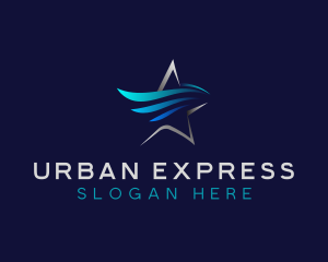 Star Logistics Express logo design