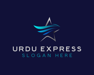 Star Logistics Express logo design