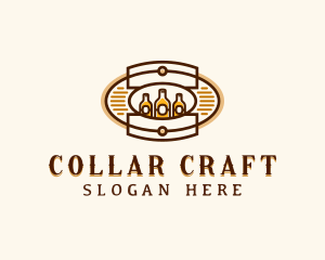 Bar Beer Bottle logo design