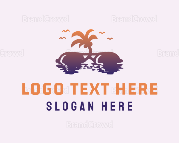 Travel Beach Sunglasses Logo